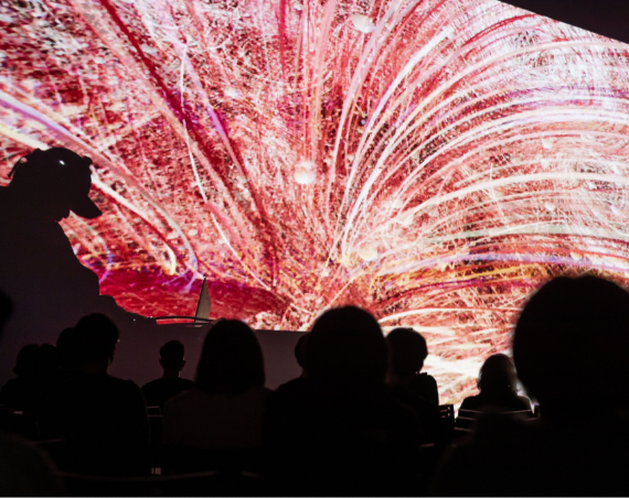 ▲ Credit : MUTEK.JP / Photographer : Shigeo Gomi / ヒカリエホール